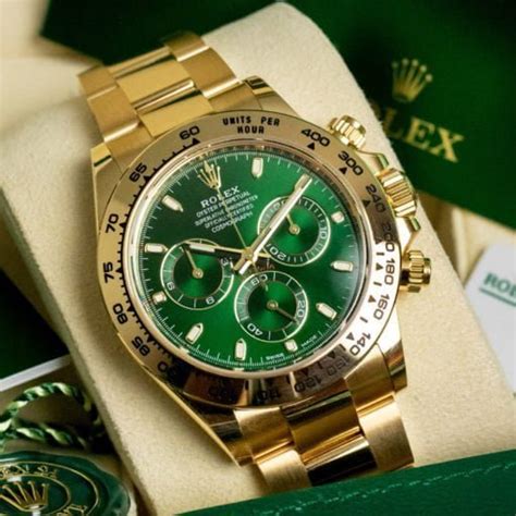 daytona green rolex|rolex daytona green price.